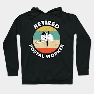 Retired Postal Worker Gifts | Retired Postal Worker design Hoodie